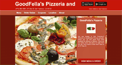 Desktop Screenshot of goodfellaspizzeriasf.com